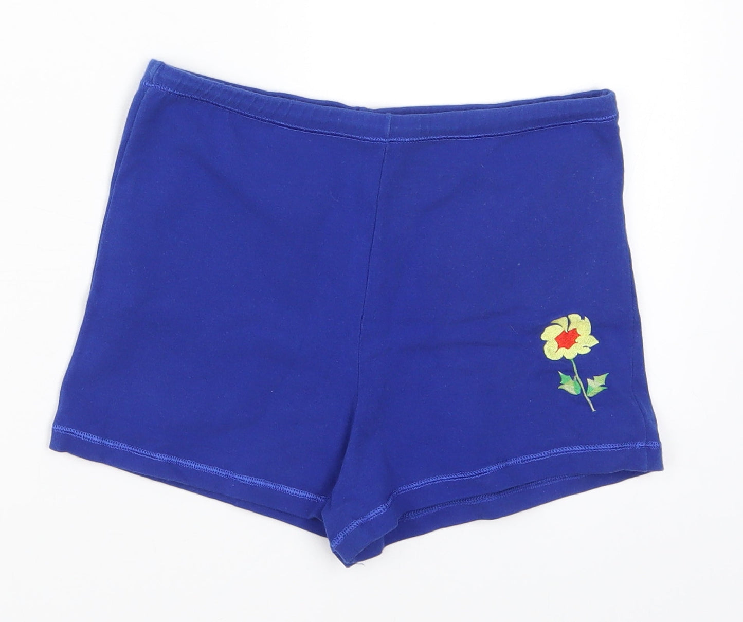 Preworn Womens Blue   Hot Pants Shorts Size 12 - Loungewear
