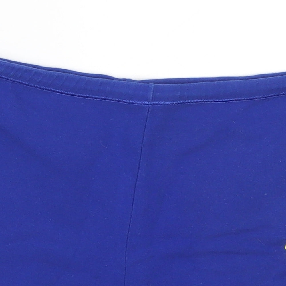 Preworn Womens Blue   Hot Pants Shorts Size 12 - Loungewear