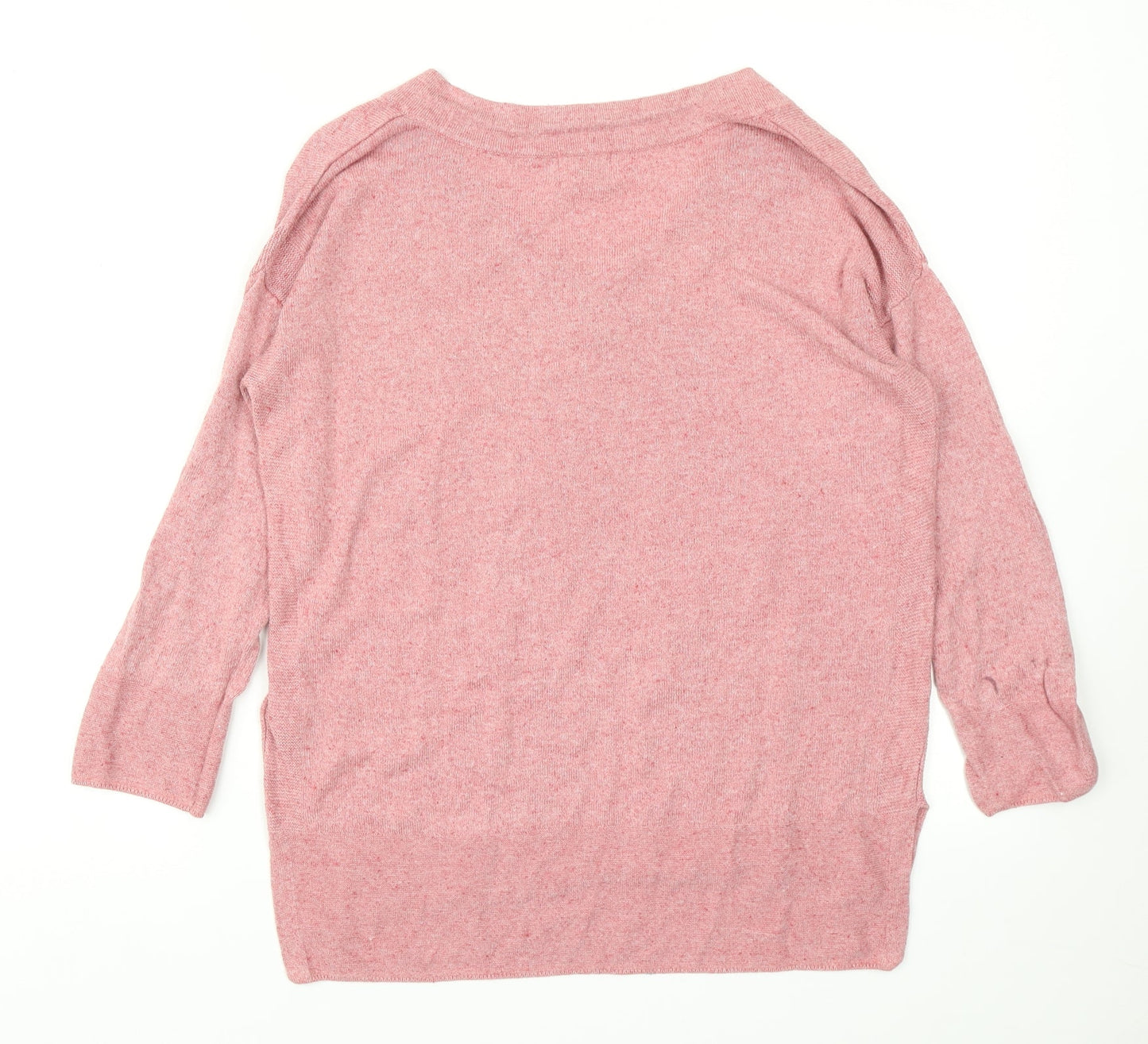 Monsoon Womens Pink  Knit Pullover Jumper Size S