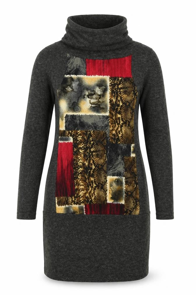 Magnalica Womens Grey  Knit Bodycon  Size 8