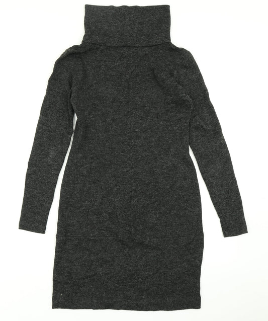 Magnalica Womens Grey  Knit Bodycon  Size 8
