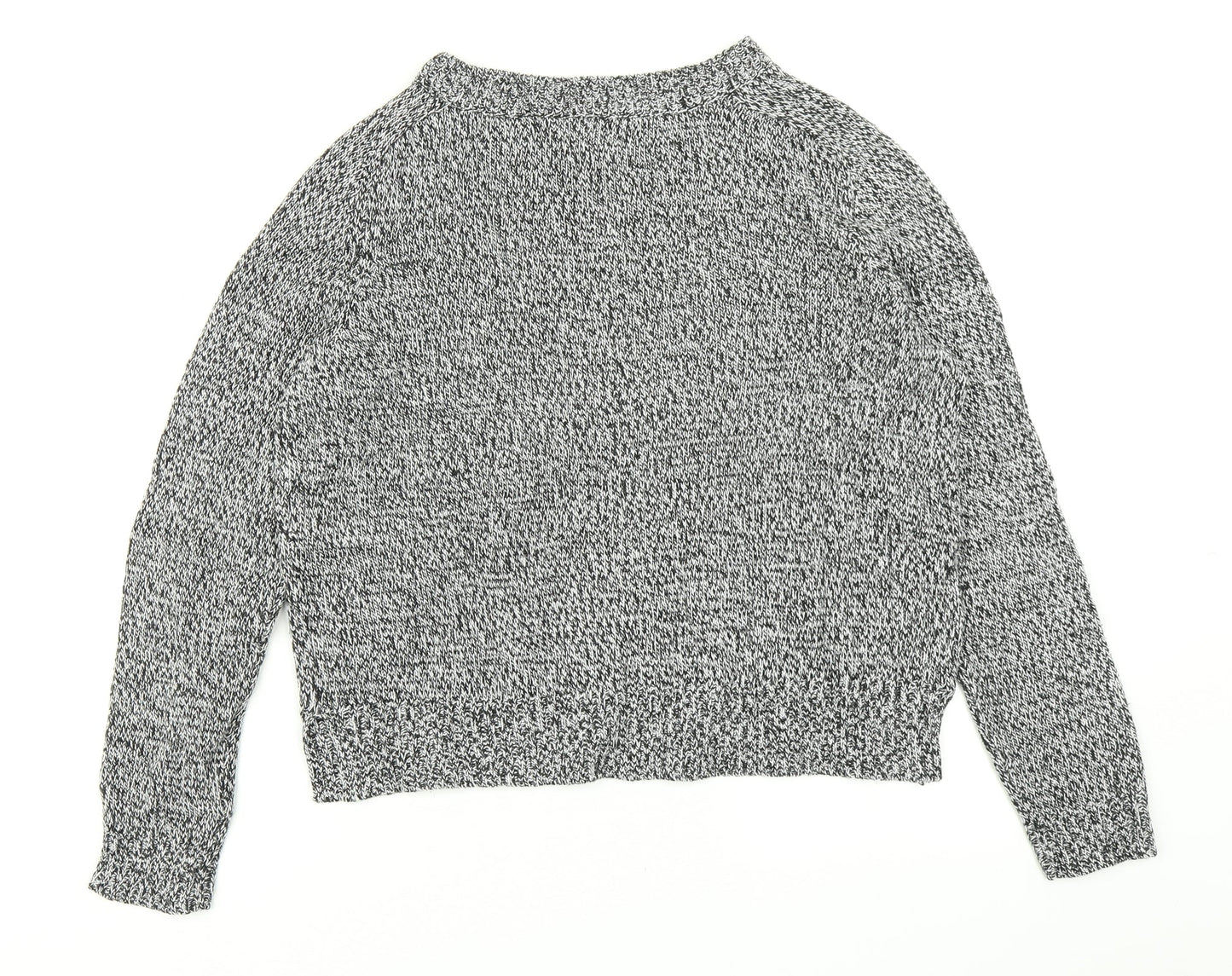 Divided Womens Grey  Knit Pullover Jumper Size S