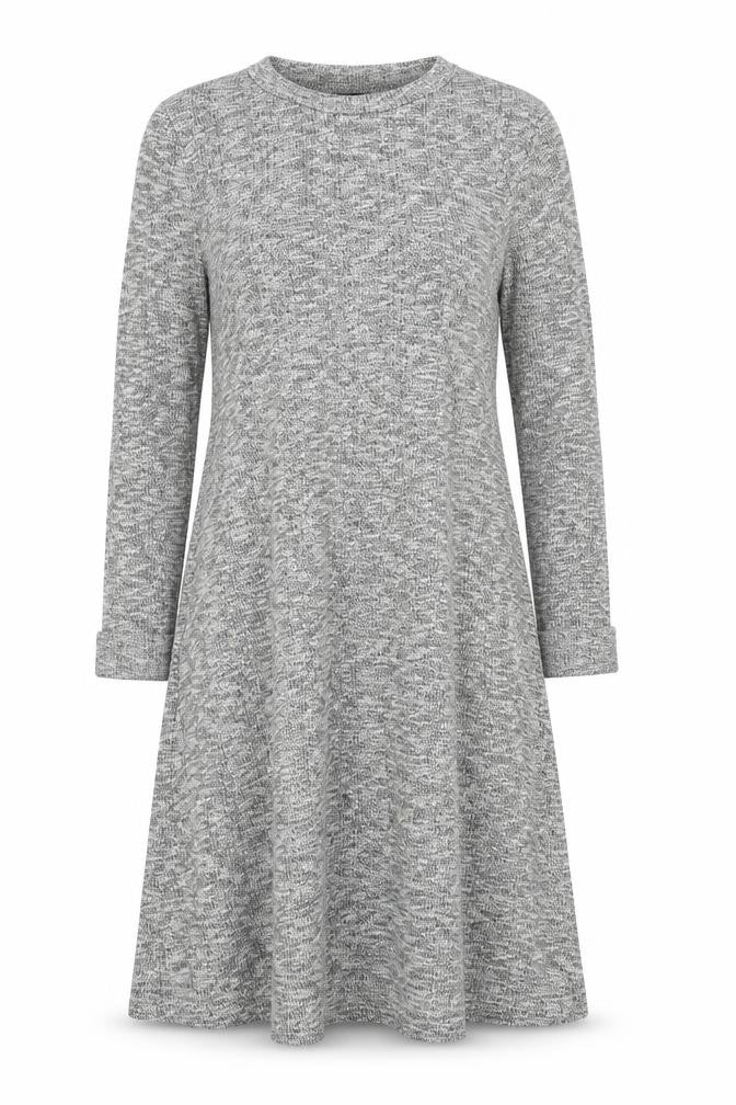 New Look Womens Grey   Fit & Flare  Size 8