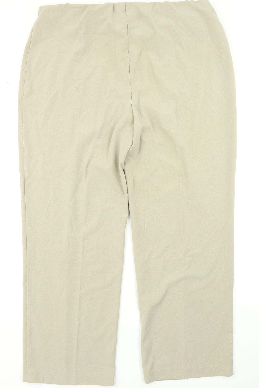 Isle Womens Beige   Trousers  Size 22 L26 in