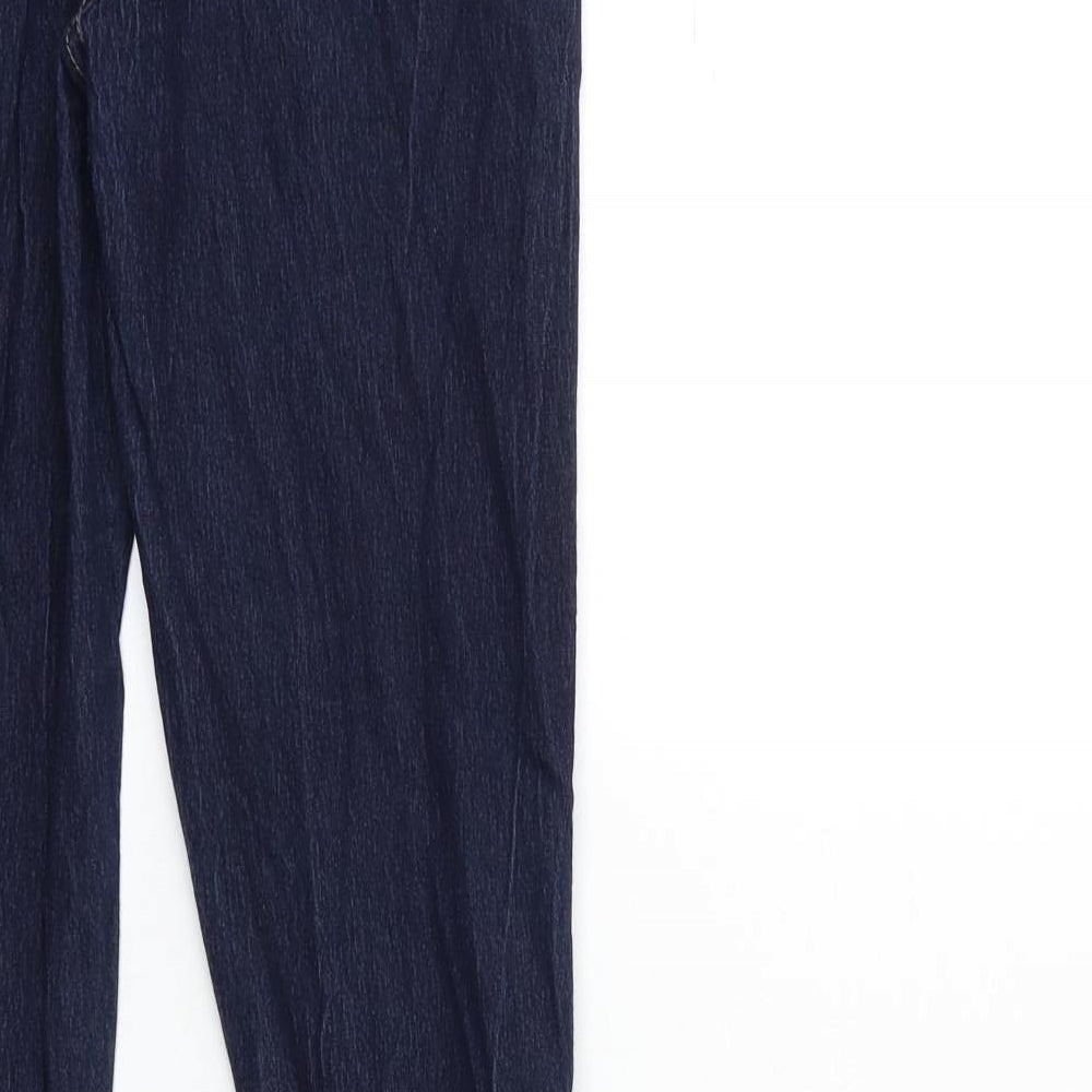 Denim & Co. Womens Blue  Denim Skinny Jeans Size 10 L30 in