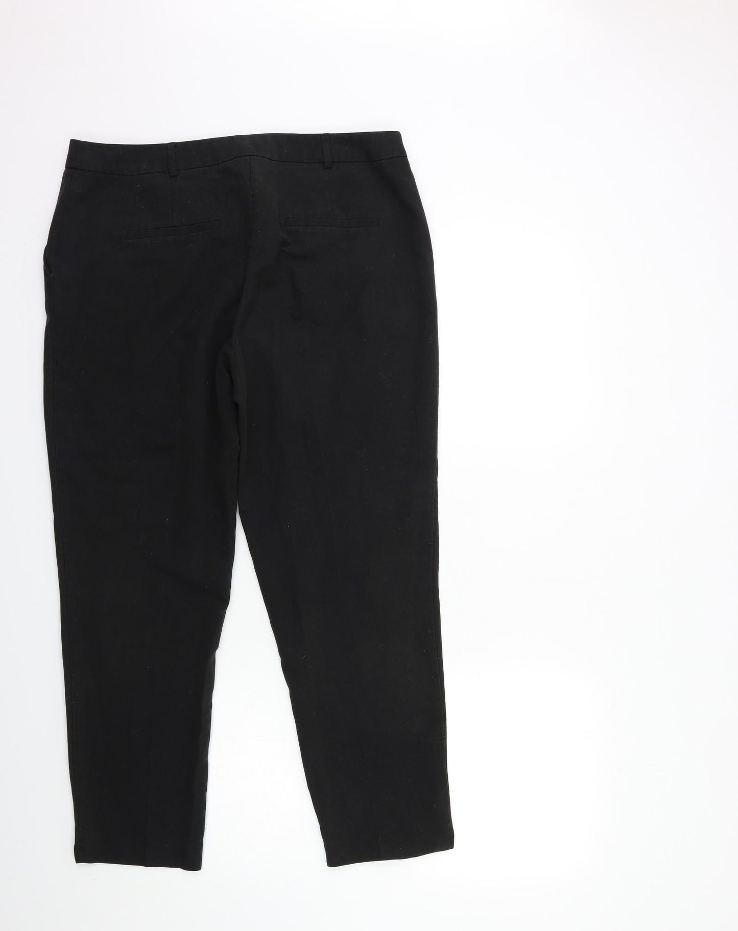Dorothy Perkins Womens Black   Trousers  Size 12 L27 in