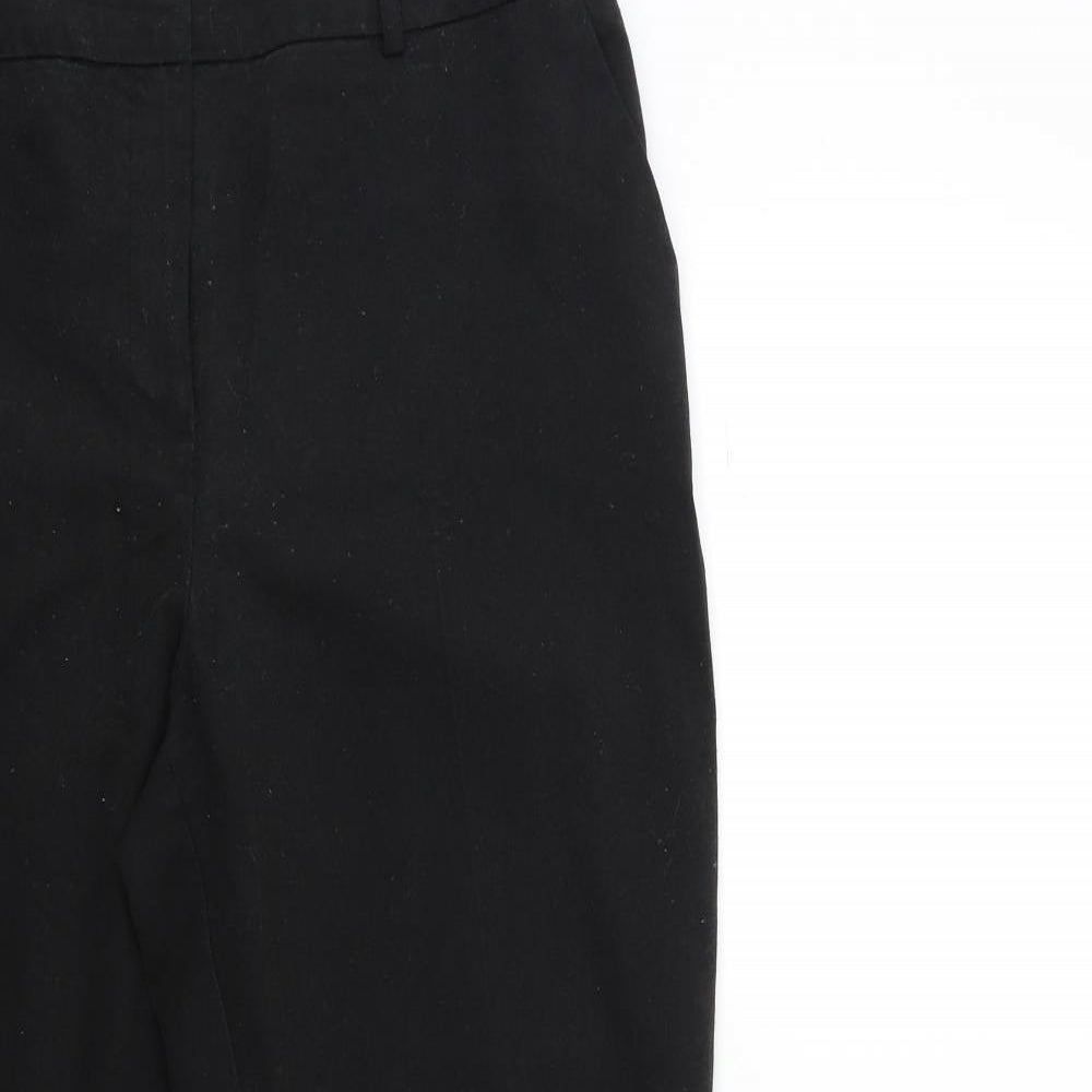 Dorothy Perkins Womens Black   Trousers  Size 12 L27 in
