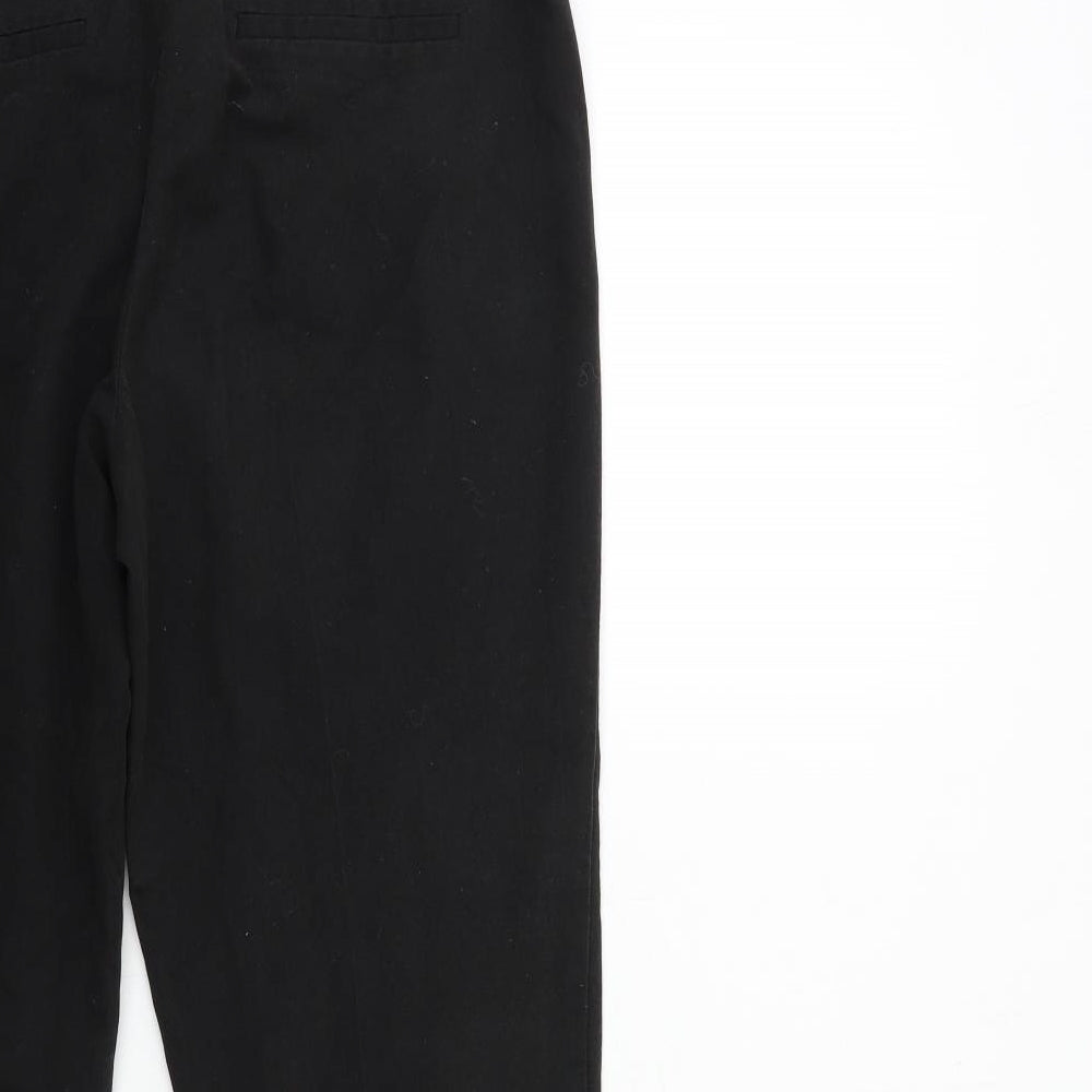 Dorothy Perkins Womens Black   Trousers  Size 12 L27 in