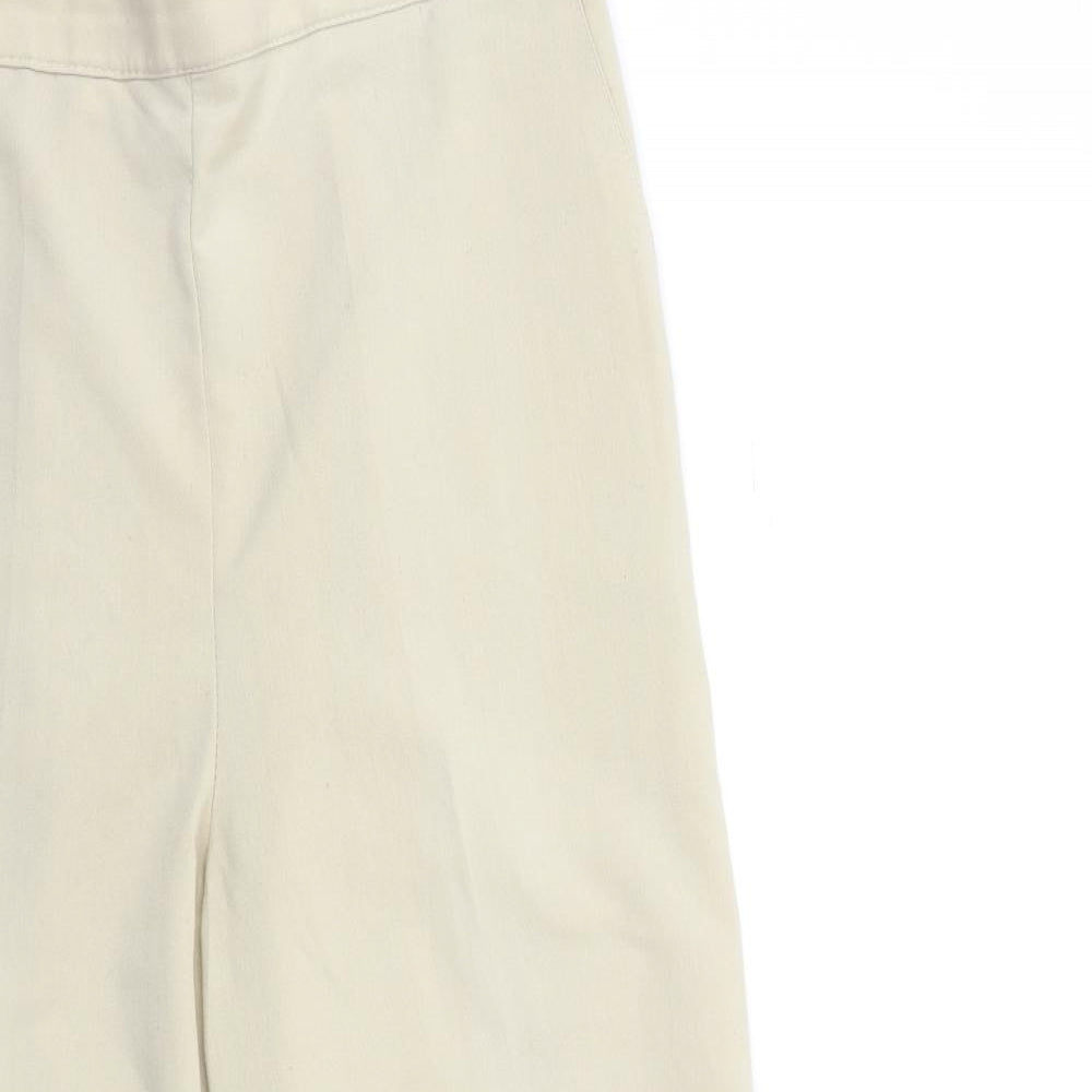 Preworn Womens Beige   Trousers  Size 28 in L25 in