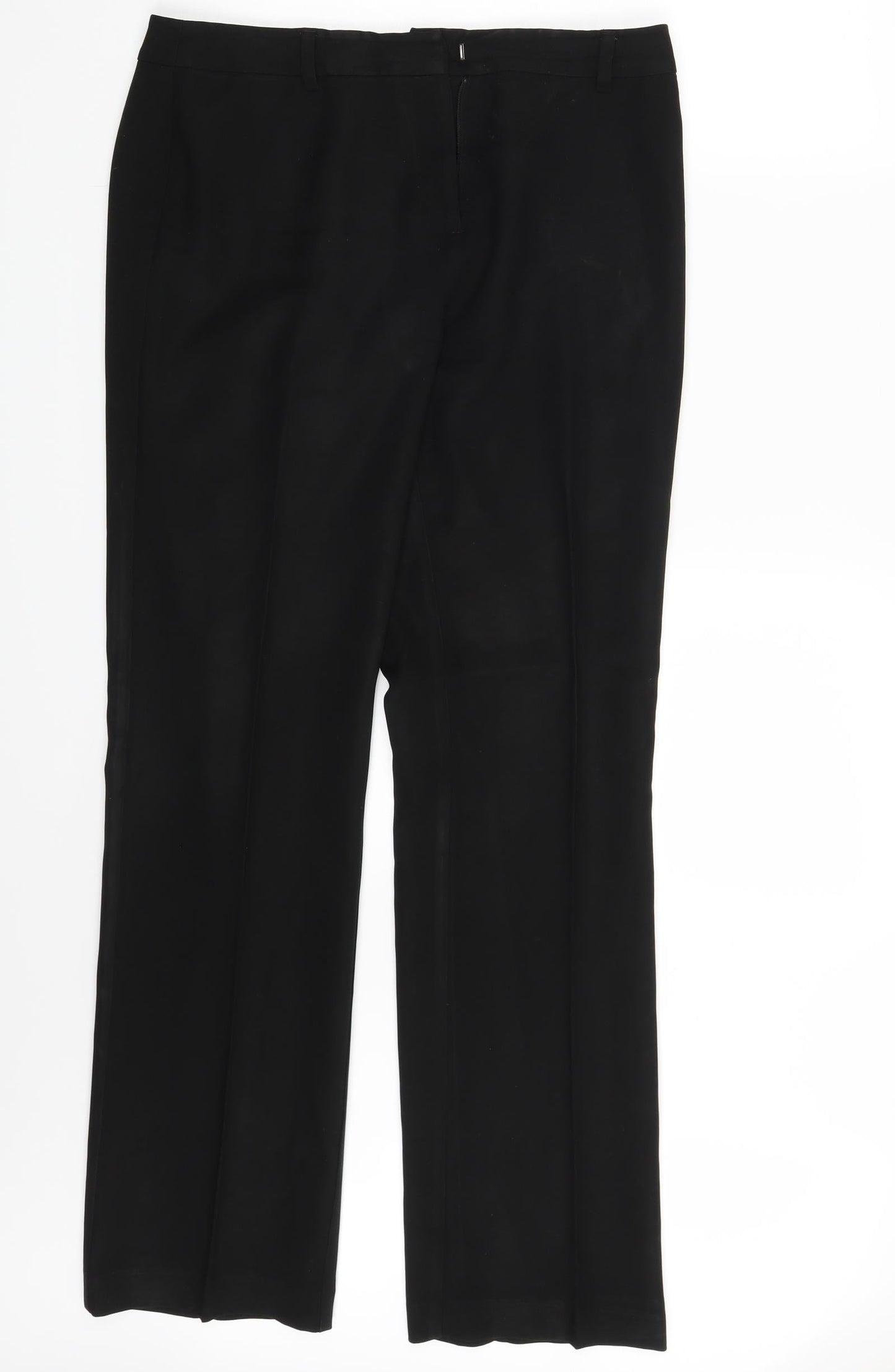 Papaya Womens Black   Dress Pants Trousers Size 10 L31 in