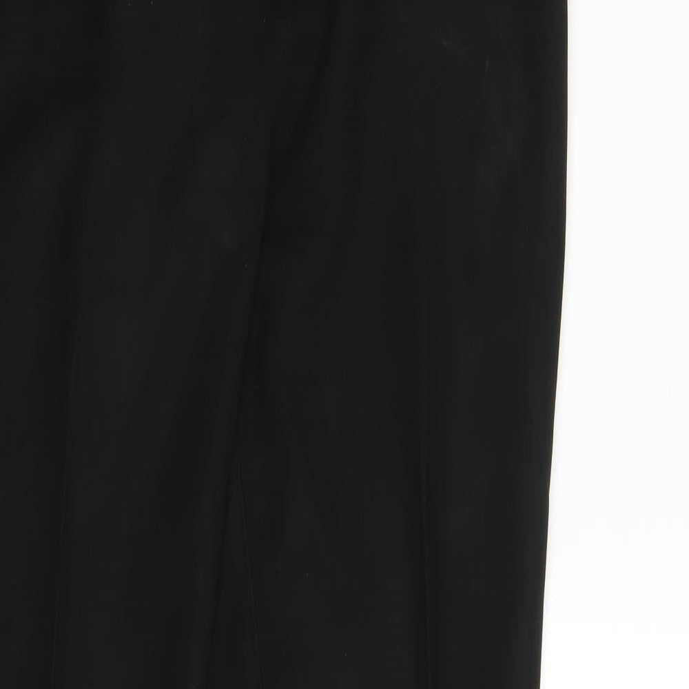 Papaya Womens Black   Dress Pants Trousers Size 10 L31 in