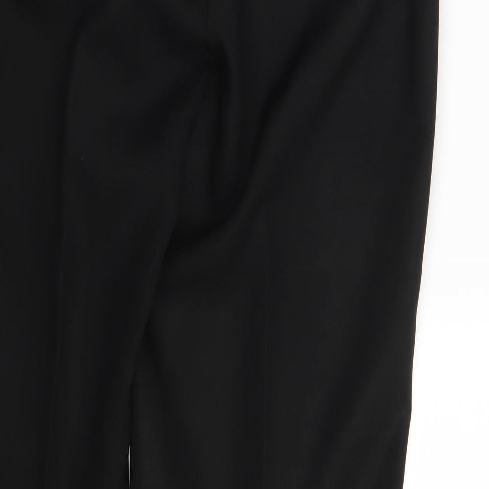 Papaya Womens Black   Dress Pants Trousers Size 10 L31 in