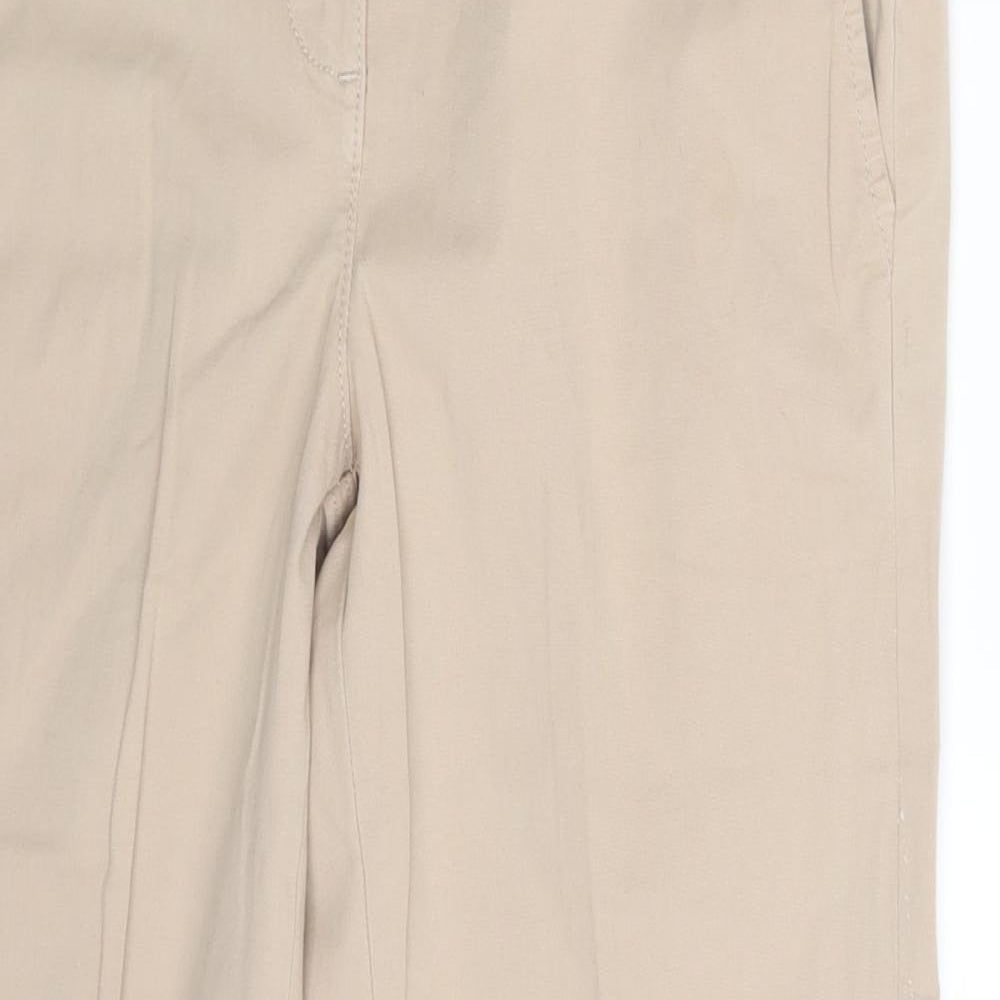 Preworn Womens Beige   Capri Trousers One Size L25 in