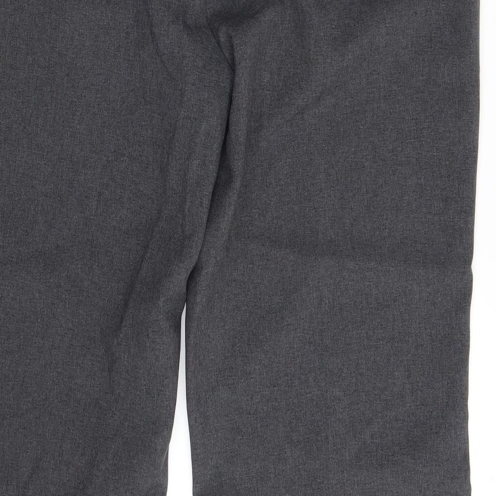 New Look Womens Grey   Dress Pants Trousers Size 16 L29 in