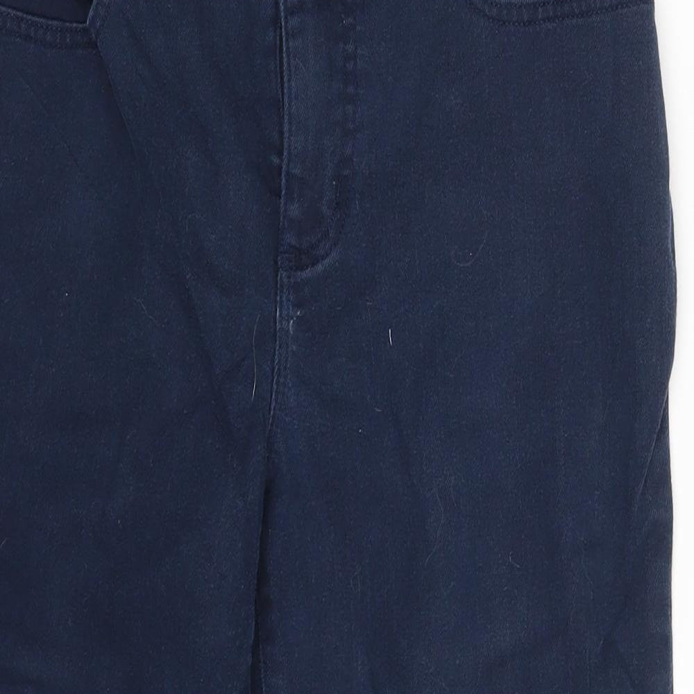 Chaps Womens Blue  Denim Cut-Off Shorts Size 6