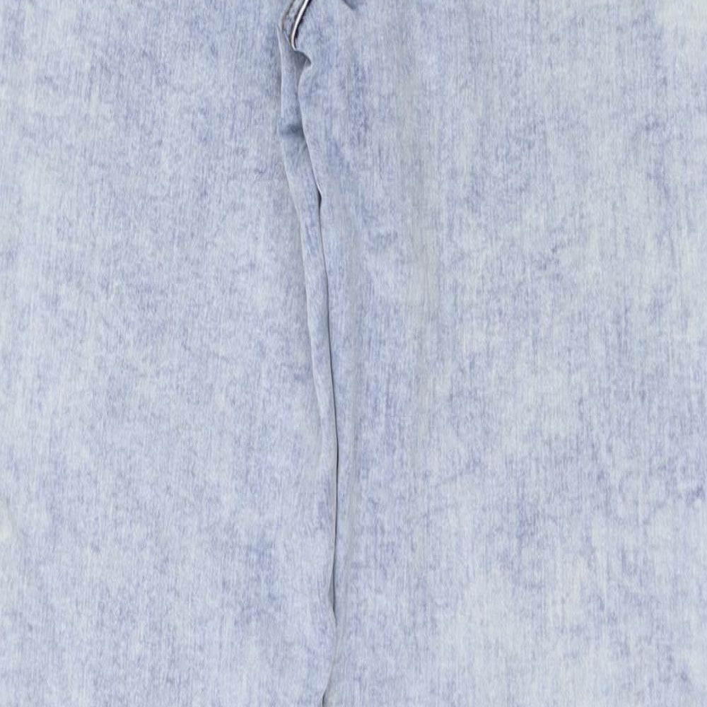 Denim & Co. Womens Blue  Denim Skinny Jeans Size 10 L29 in