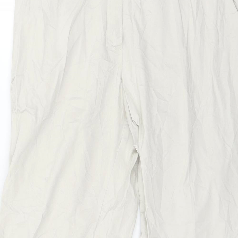 Preworn Womens Ivory   Trousers  Size 30 in L28 in
