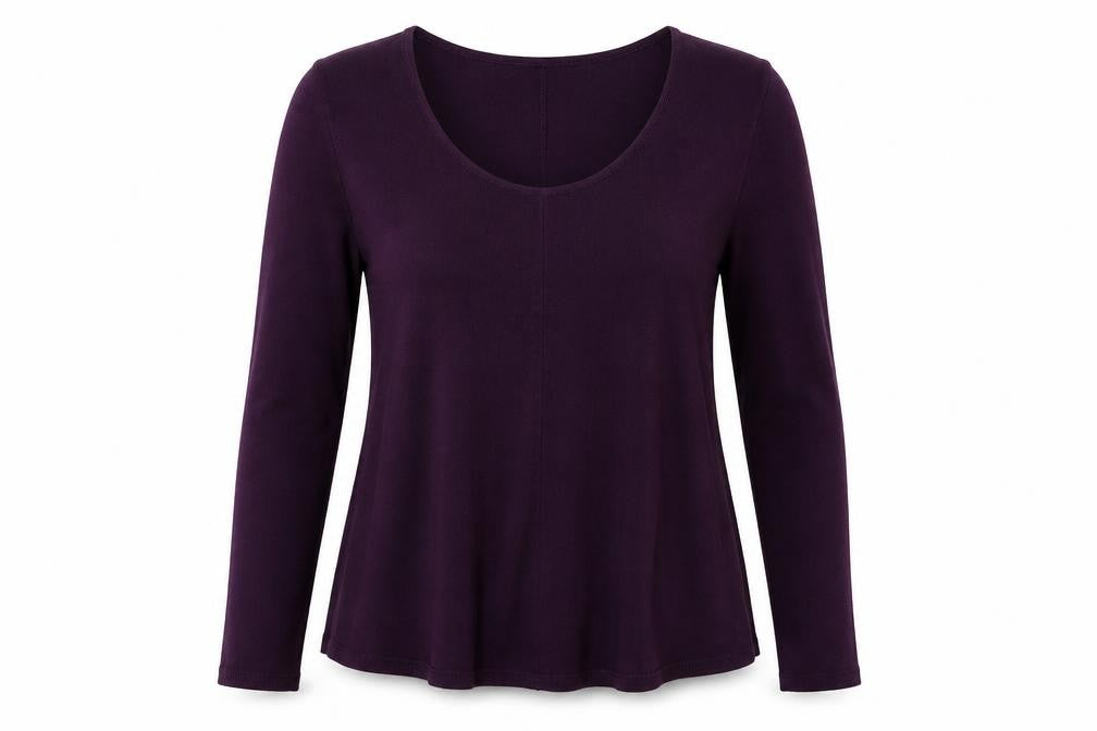 Phase Eight Womens Purple  Knit Pullover Jumper Size 10