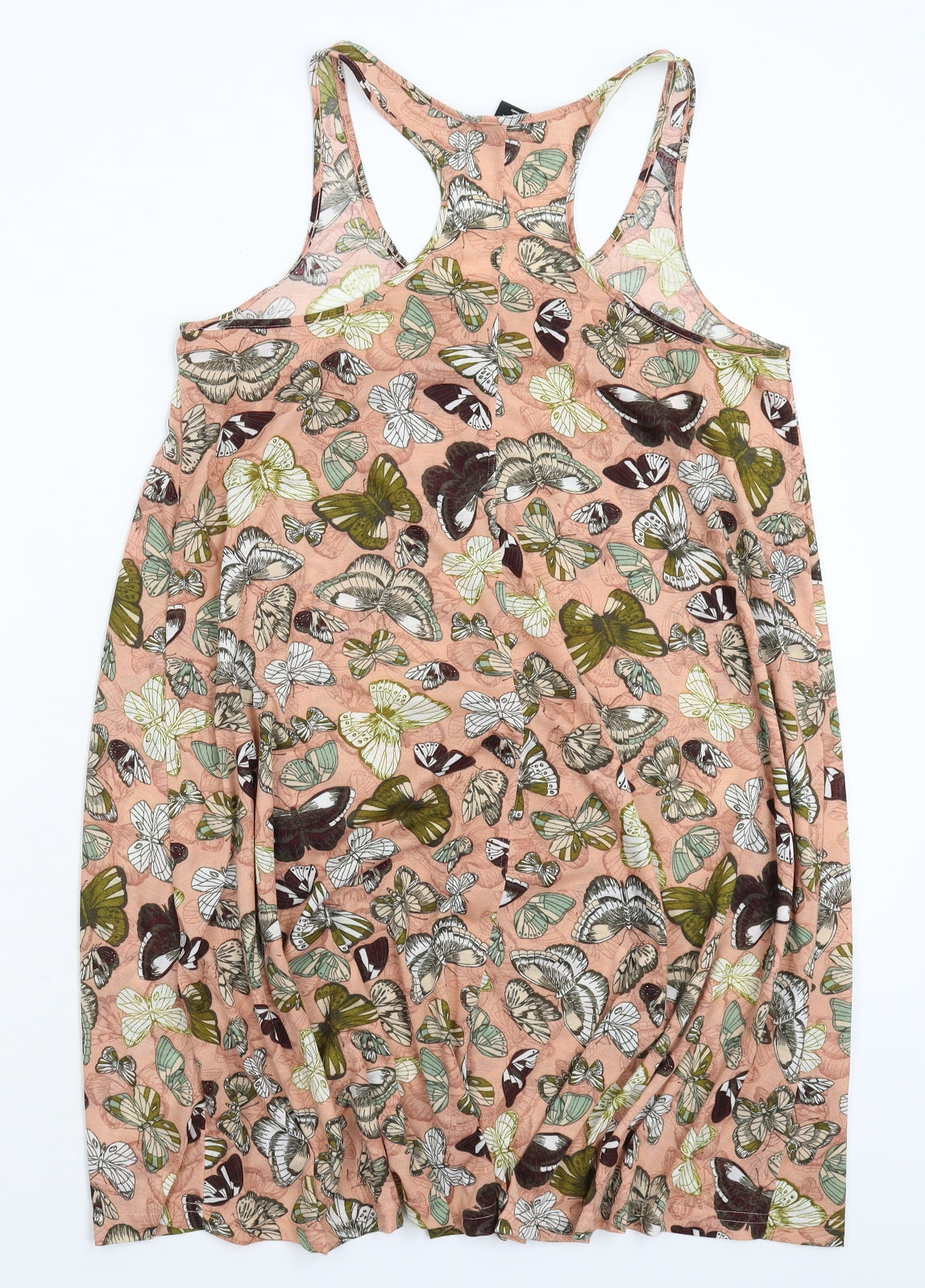 H&M Womens Beige   Tank Dress  Size M
