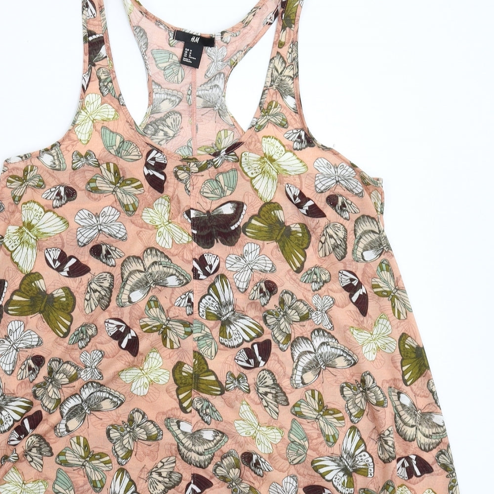 H&M Womens Beige   Tank Dress  Size M