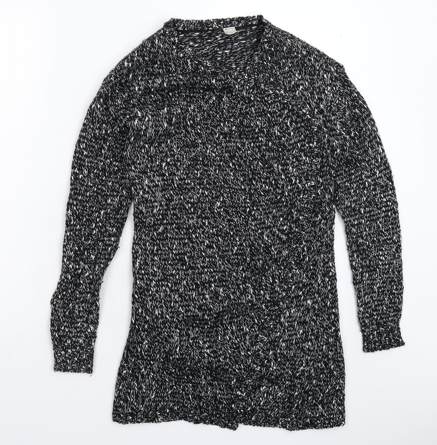 Divided Womens Grey  Knit Cardigan Jumper Size XS