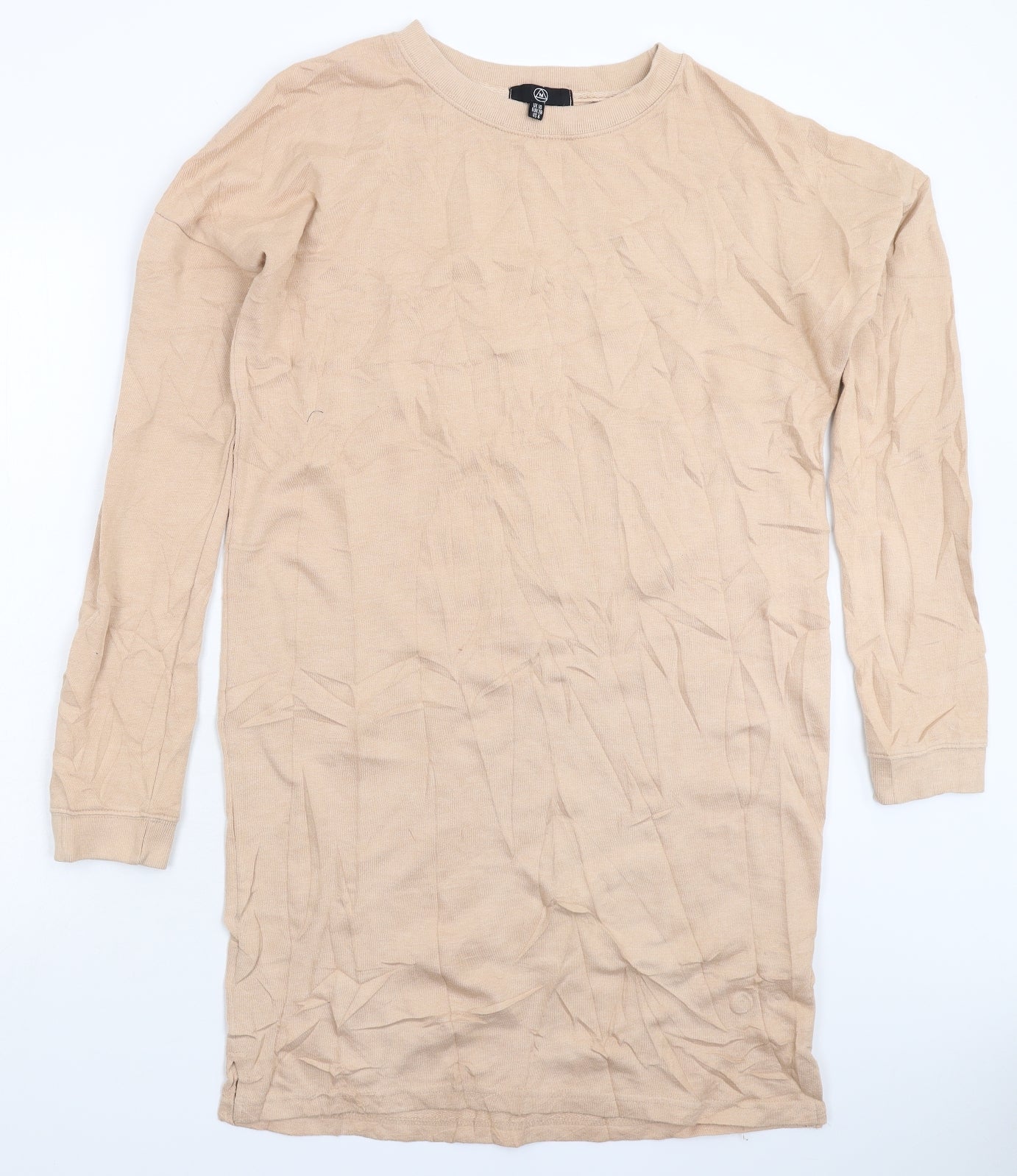 Missguided Womens Beige   Jumper Dress  Size 10