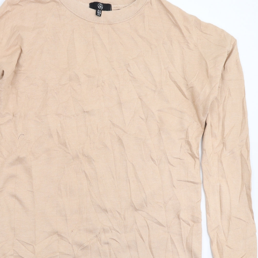 Missguided Womens Beige   Jumper Dress  Size 10