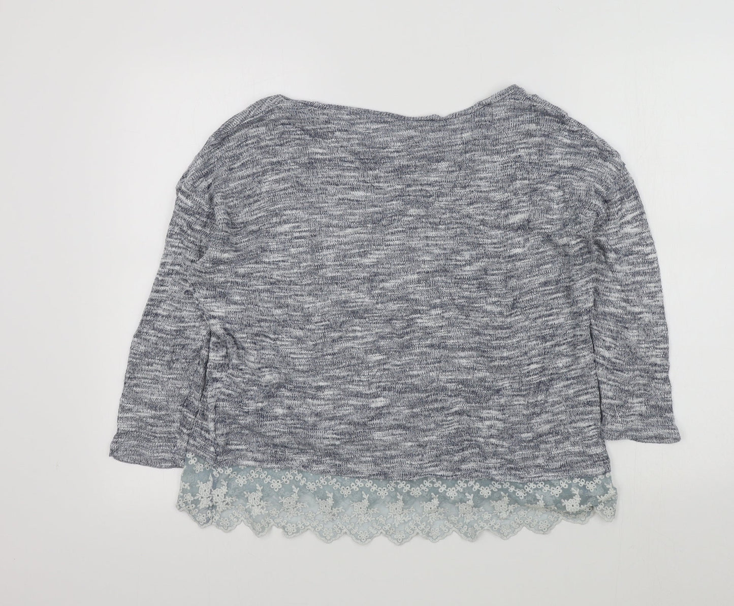 H&M Womens Blue   Pullover Jumper Size M