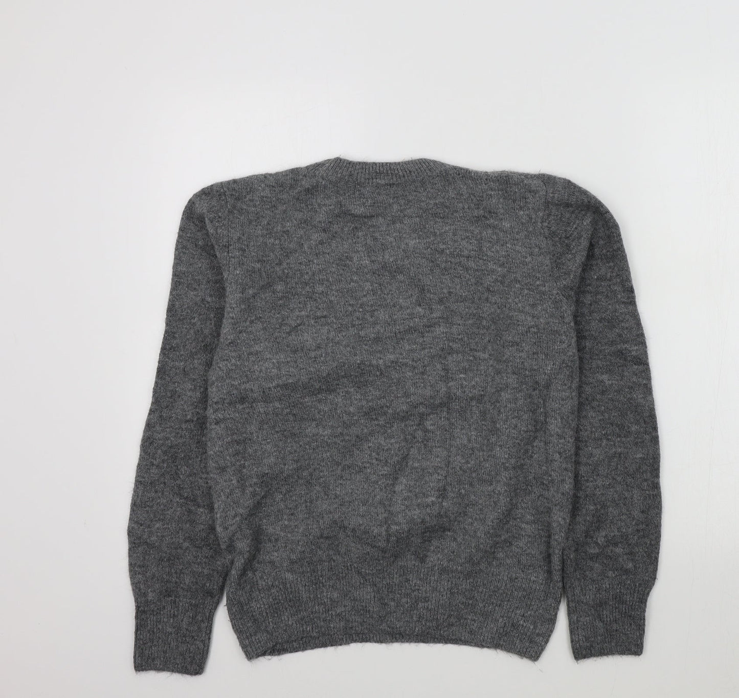 H&M Womens Grey   Pullover Jumper Size S