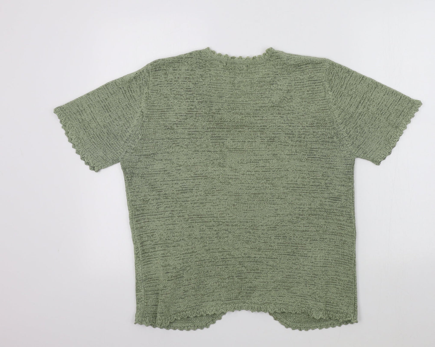 BM Womens Green   Pullover Jumper Size M