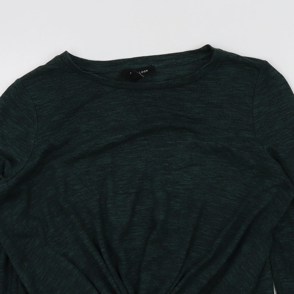 New Look Womens Green   Pullover Jumper Size 12