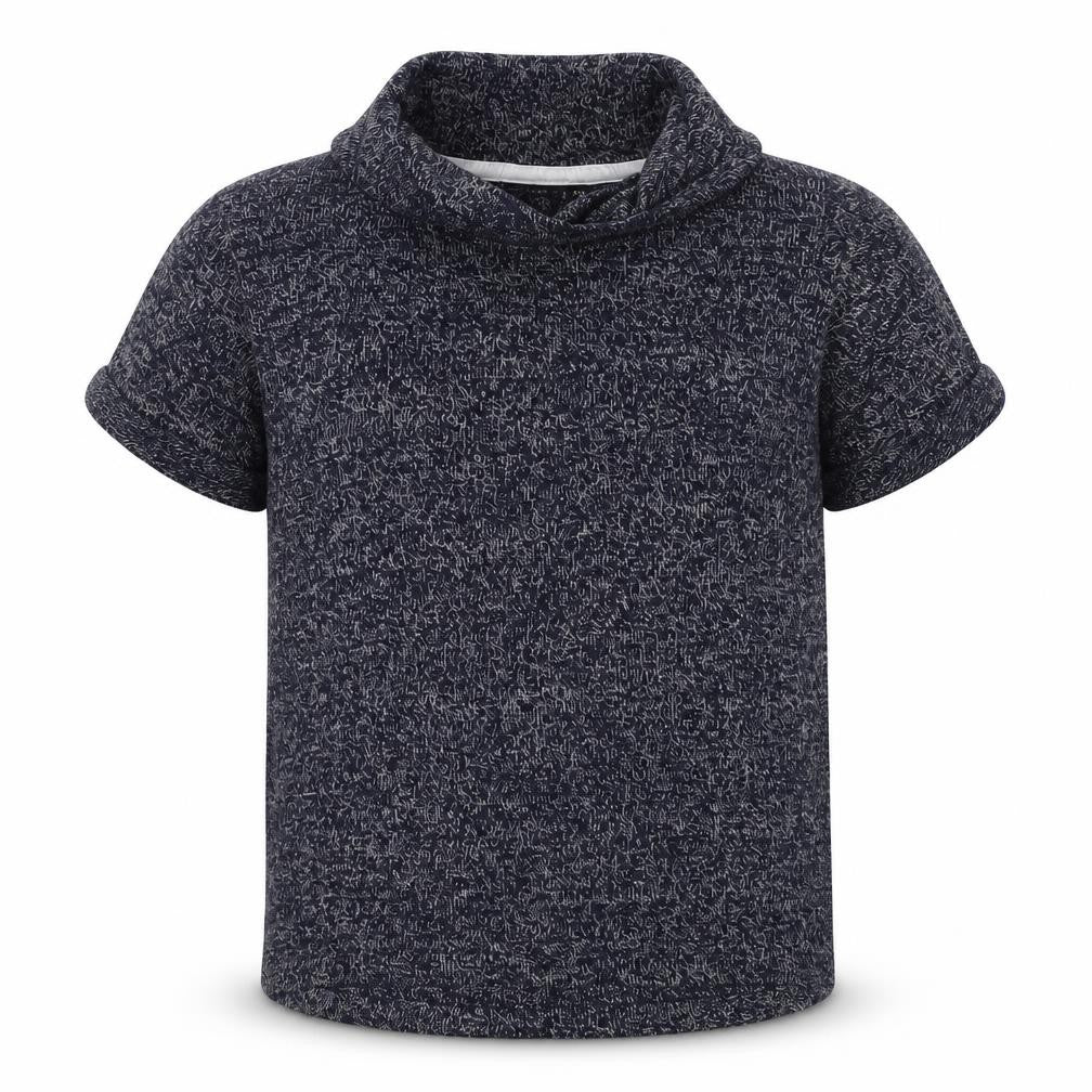 NEXT Girls Blue Colourblock  Basic T-Shirt Size 12-18 Months
