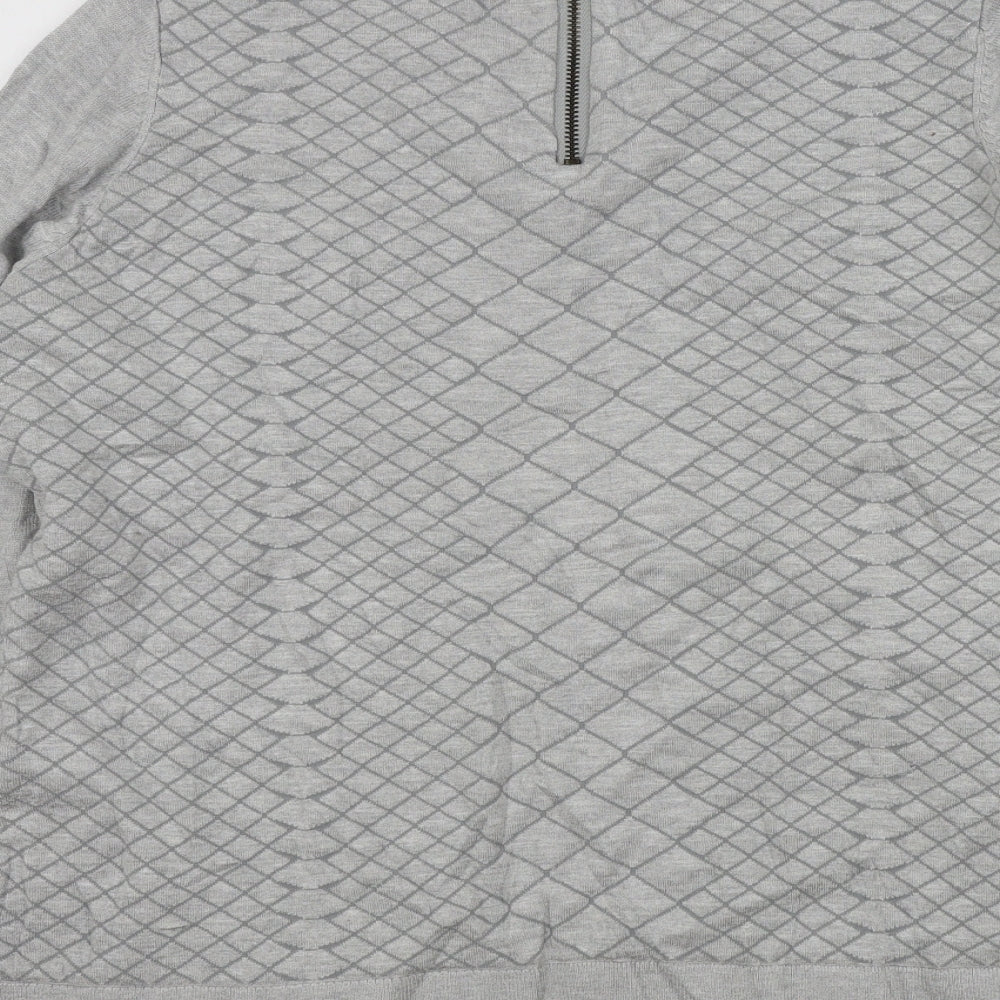 Country Casuals Womens Grey   Pullover Jumper Size L