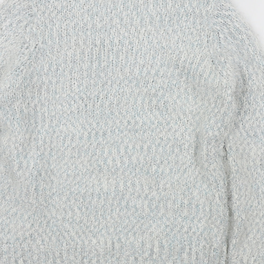 isle essentials Womens Blue   Pullover Jumper Size 14