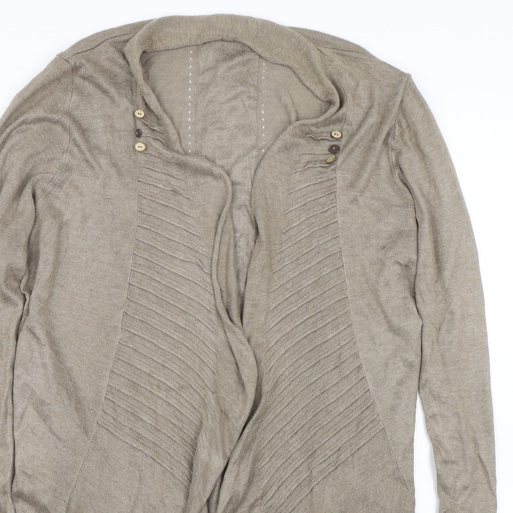 Per Una Womens Brown   Cardigan Jumper Size 16