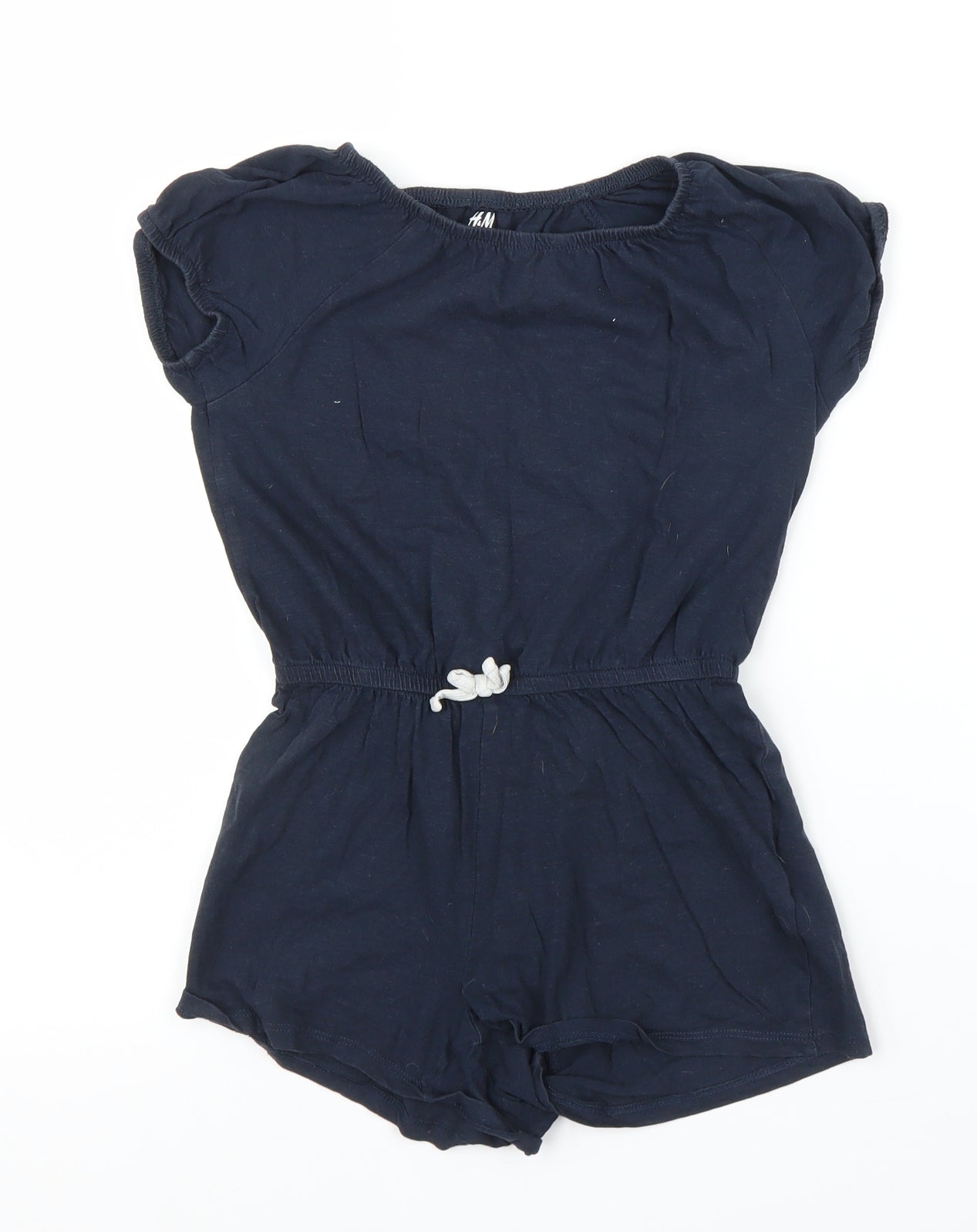 H&M Girls Blue   Romper One-Piece Size 7 Years