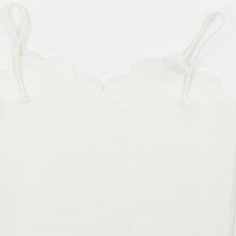 SheIn Girls White   Camisole Blouse Size 7 Years
