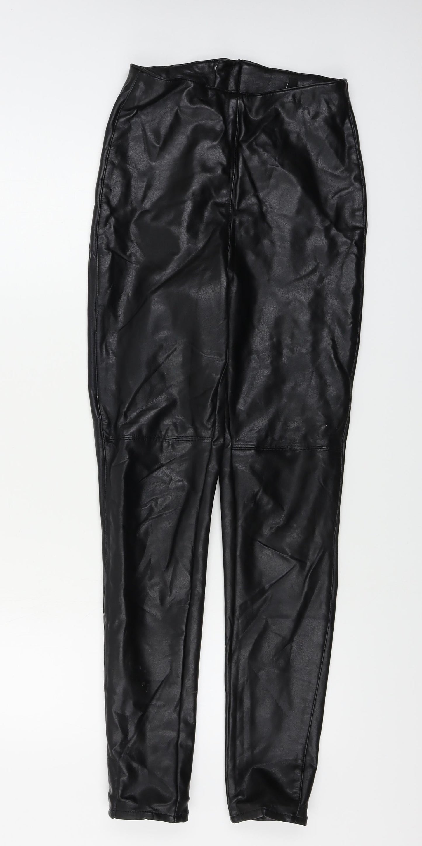 H&M  Womens Black   Trousers  Size 6 L27 in