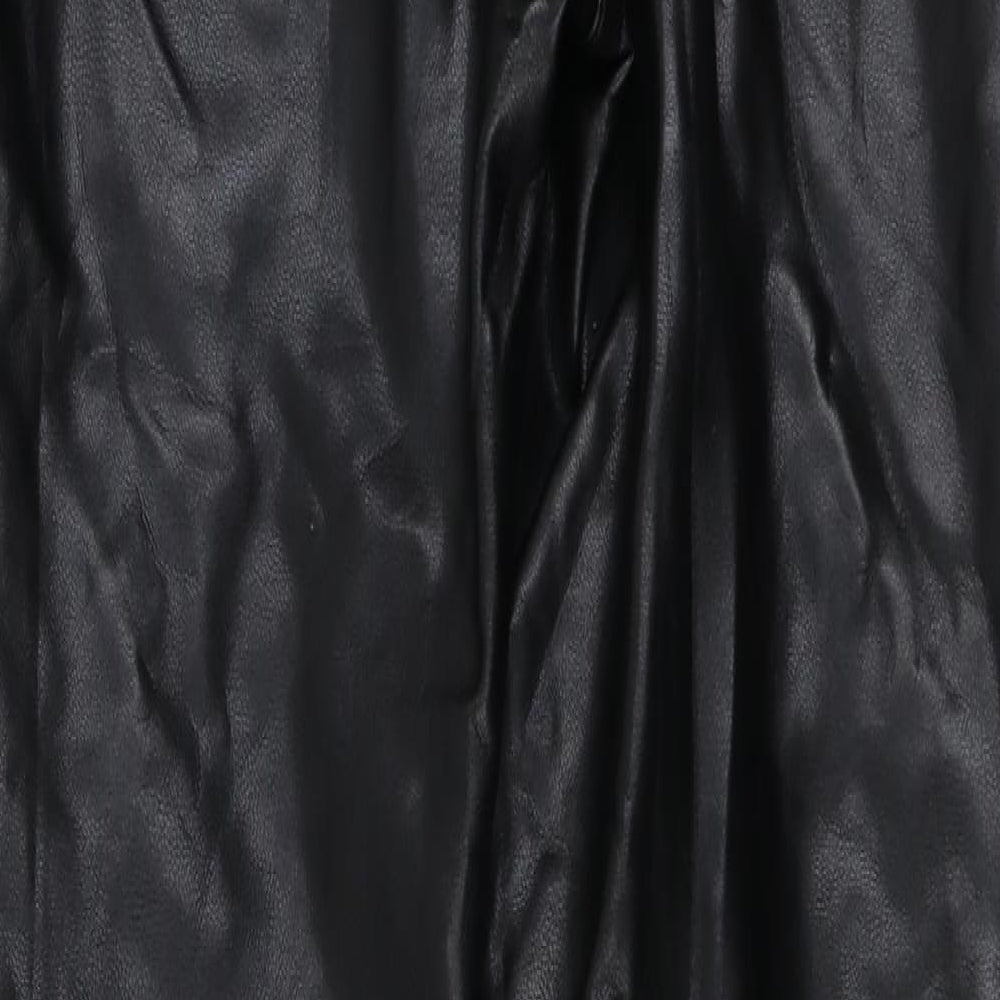 H&M  Womens Black   Trousers  Size 6 L27 in
