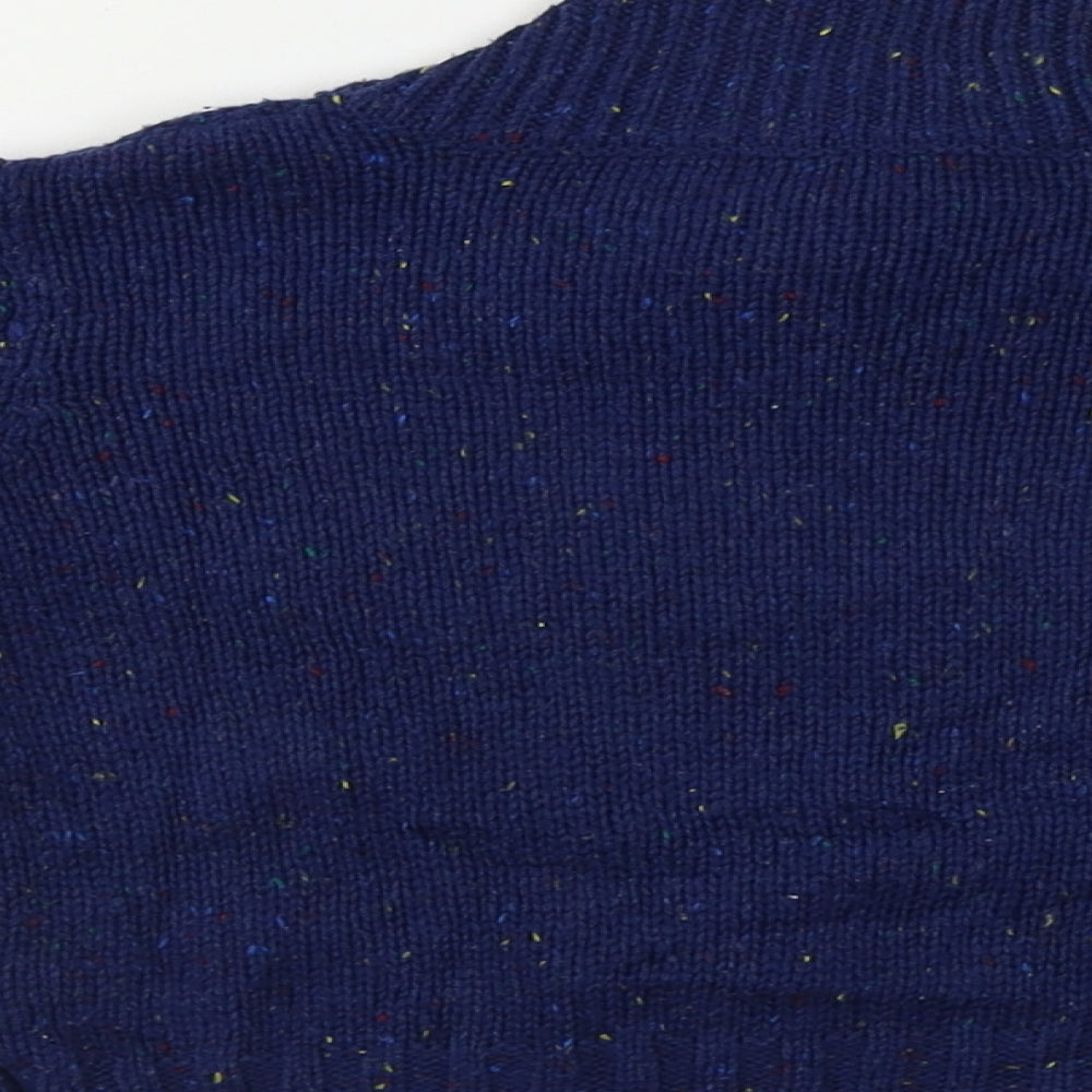 Rebel Boys Blue   Pullover Jumper Size 12-18 Months