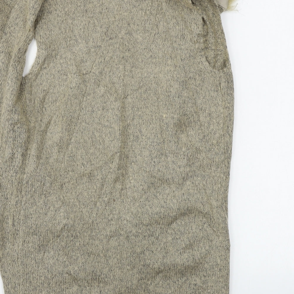 Primark  Girls Brown   Cardigan Jumper Size 11-12 Years