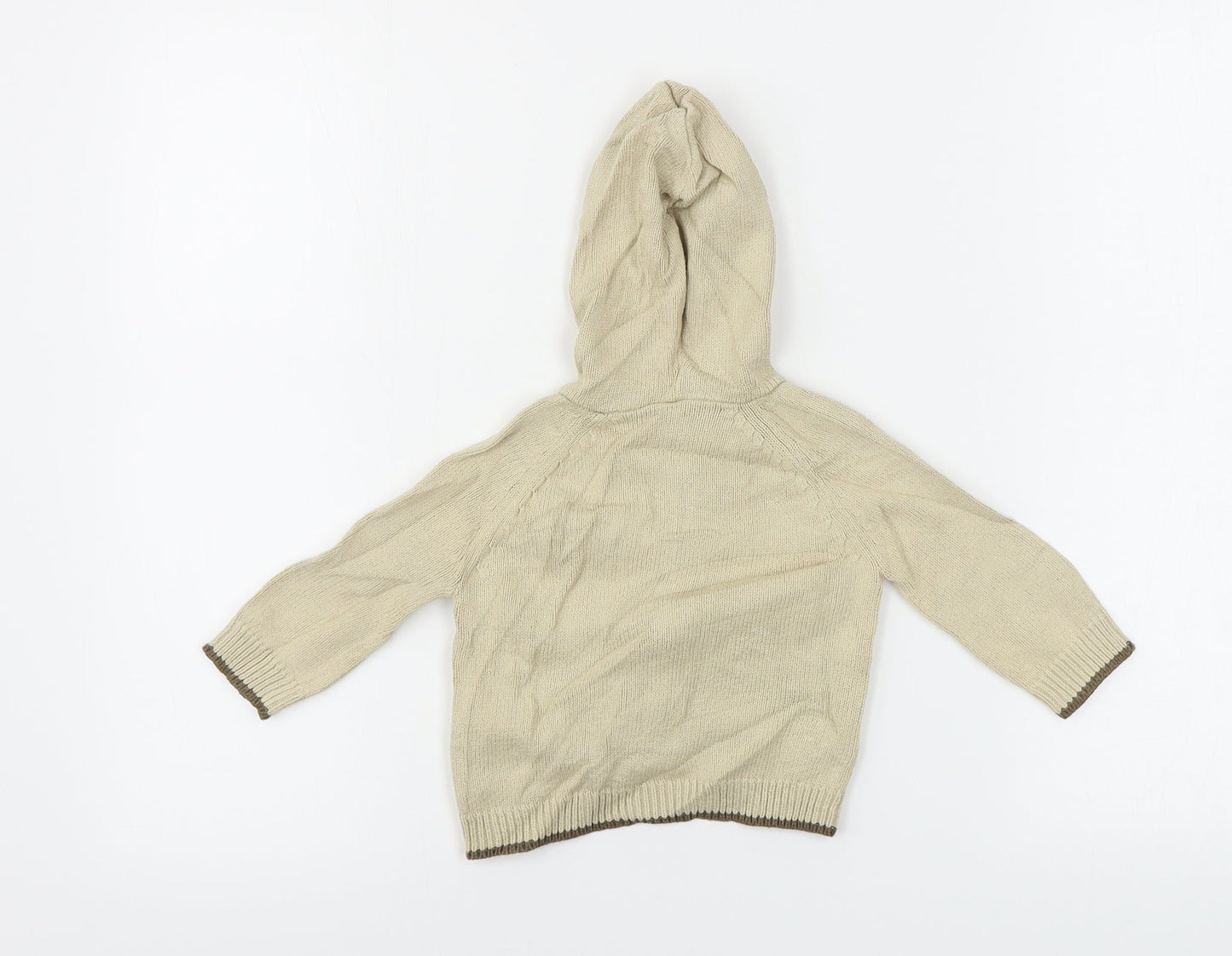 Preworn  Boys Beige   Jacket  Size 6-9 Months