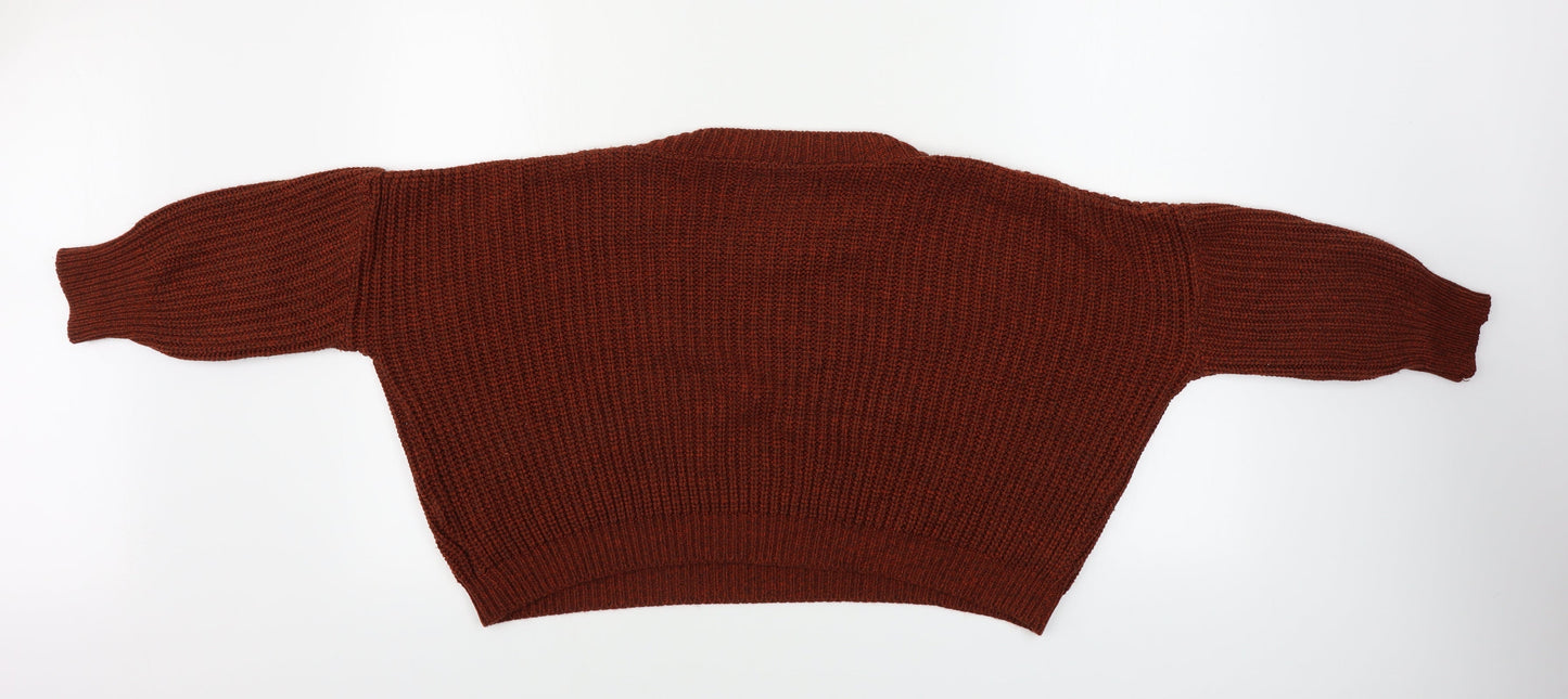 Preworn  Womens Brown   Pullover Jumper Size XS