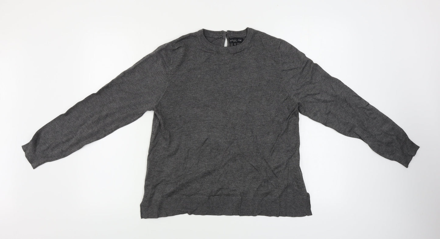 F&F  Womens Grey   Pullover Jumper Size 14