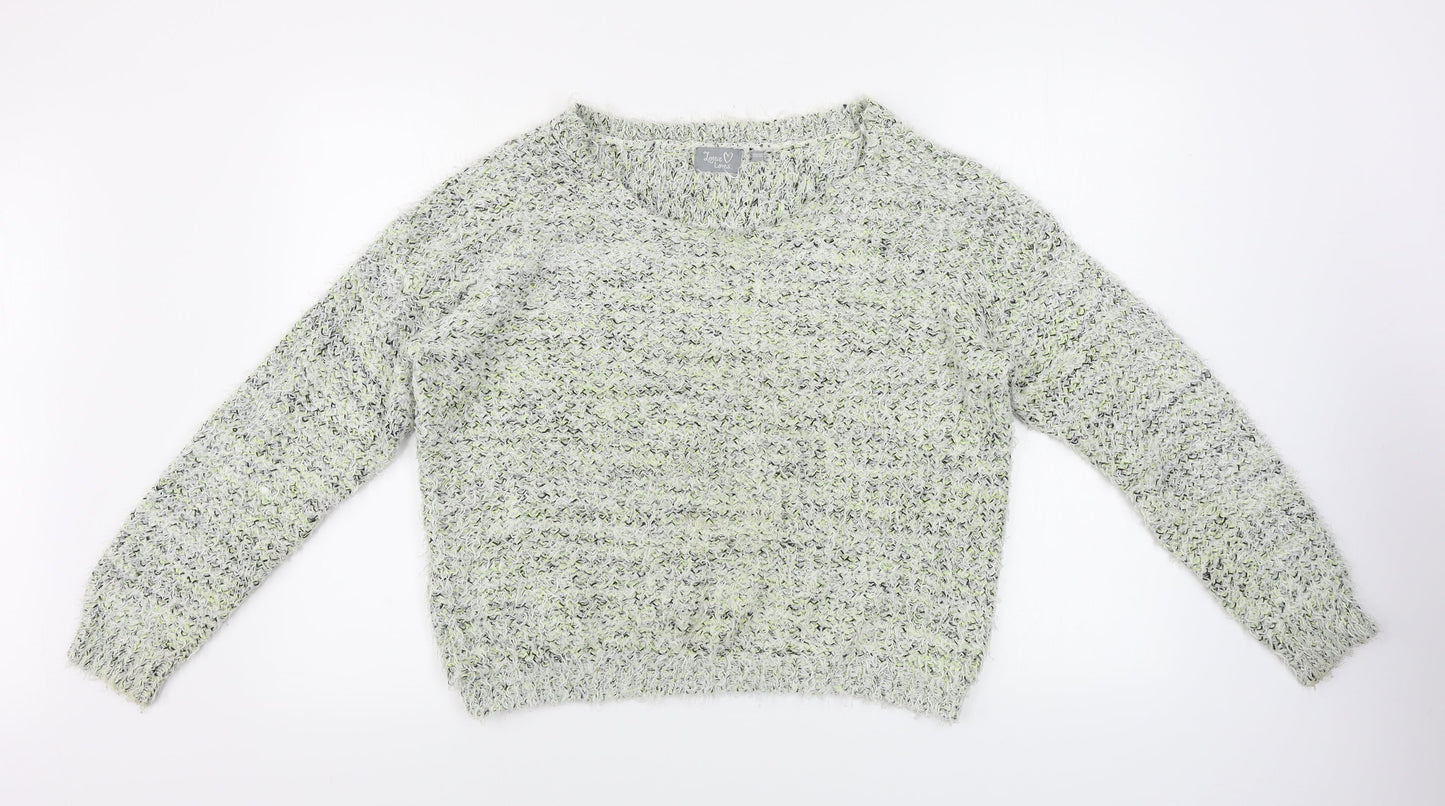 lottie loves  Womens Grey   Pullover Jumper Size 20