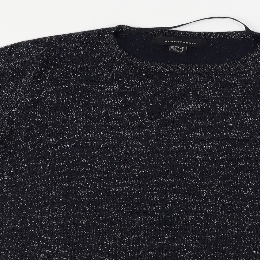 Atmosphere  Womens Blue   Pullover Jumper Size 8