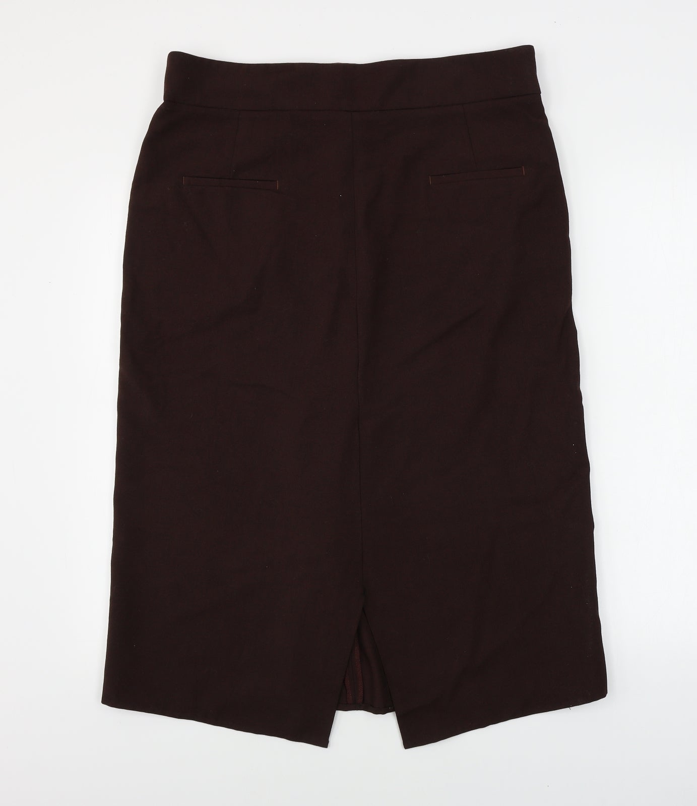 Zara Womens Brown   A-Line Skirt Size L