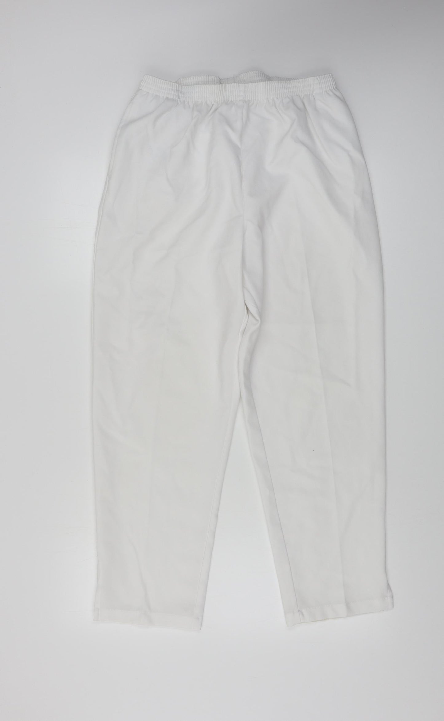 Black Pepper Womens White   Trousers  Size 14 L26 in