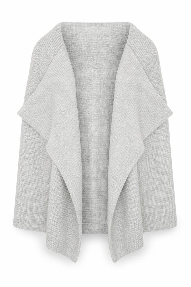 Marks and Spencer Womens Grey  Knit Cardigan Jumper Size M
