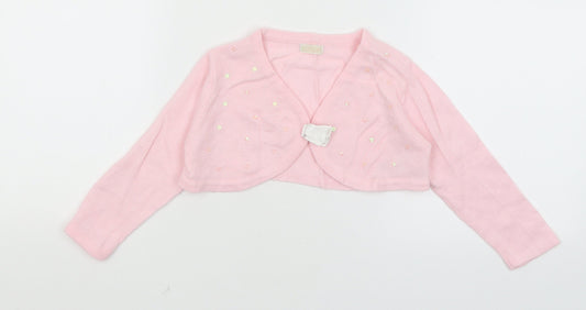 Bambini Baby Pink   Cardigan Jumper Size 12-18 Months